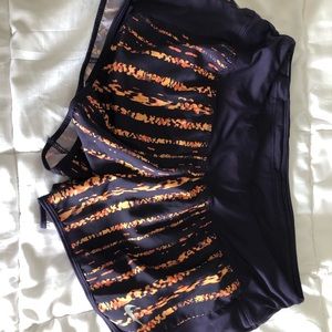 Nike running shorts.